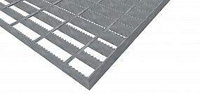 Pororošty SP-34/76-30/2 - ocel-černá - protiskluz S4 - 1100x1000